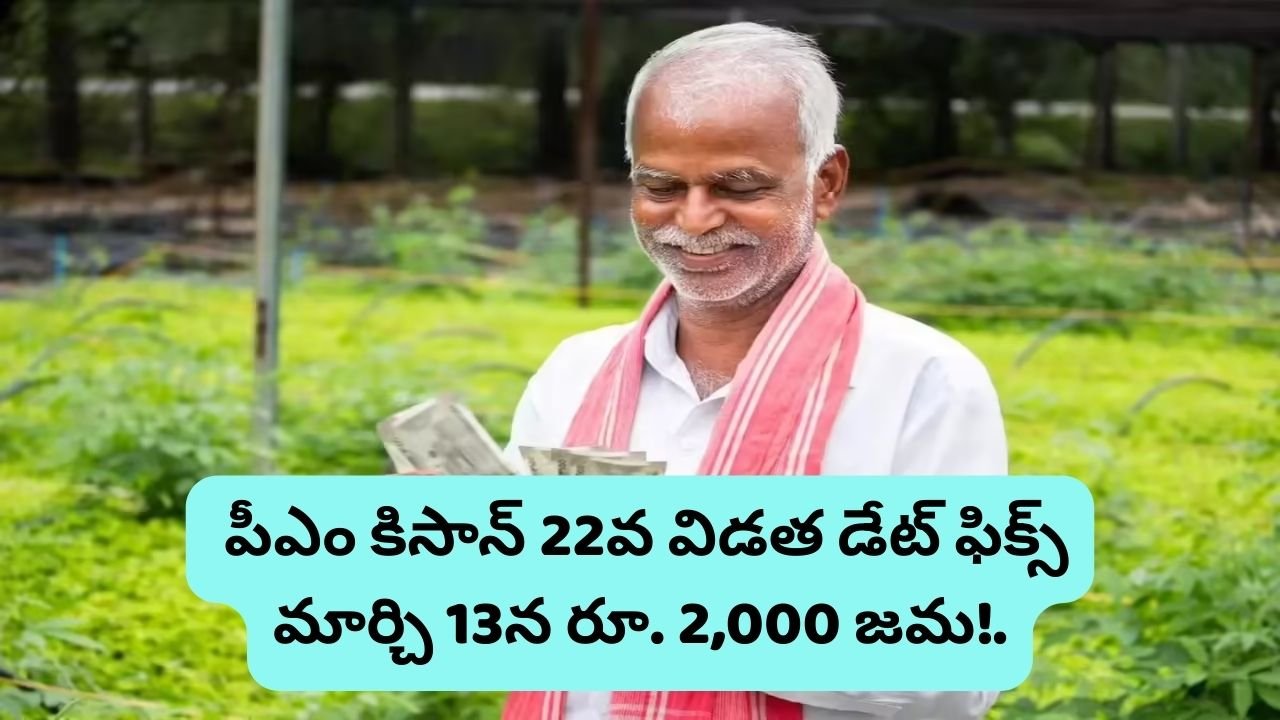 PM Kisan 22nd Installment Date