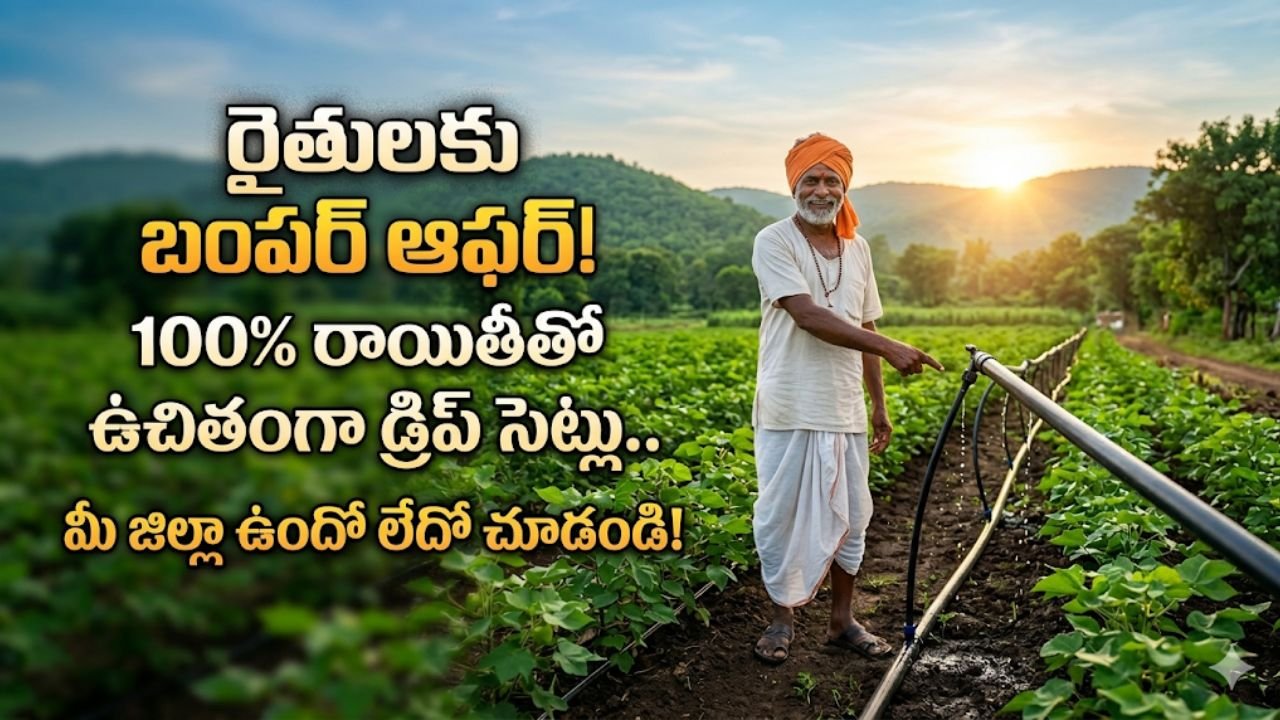 Free drip irrigation