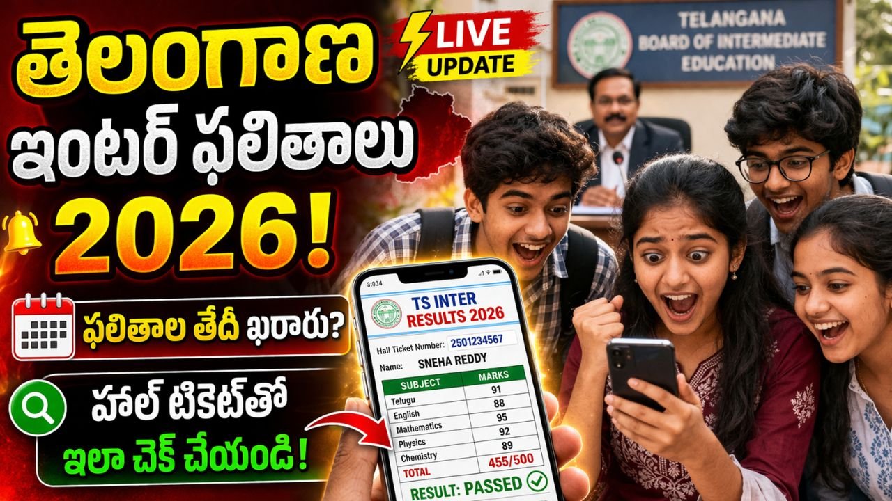 TS Inter Results 2026