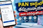 PAN Card Correction