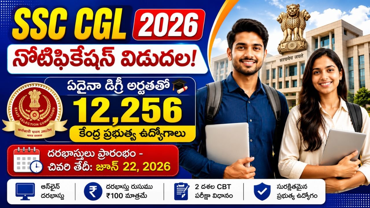 SSC CGL Notification 2026