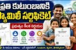 Family Register Certificate