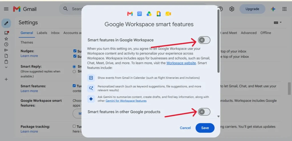 Gmail Settings