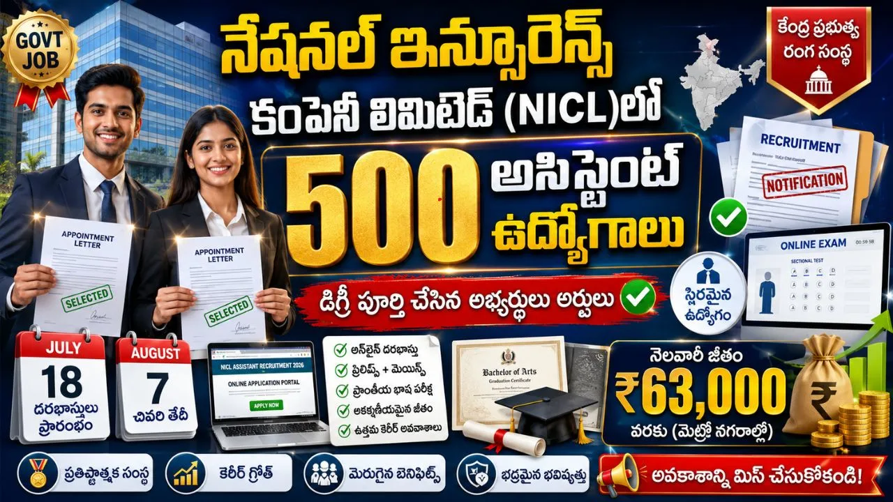 NICL Recruitment 2026
