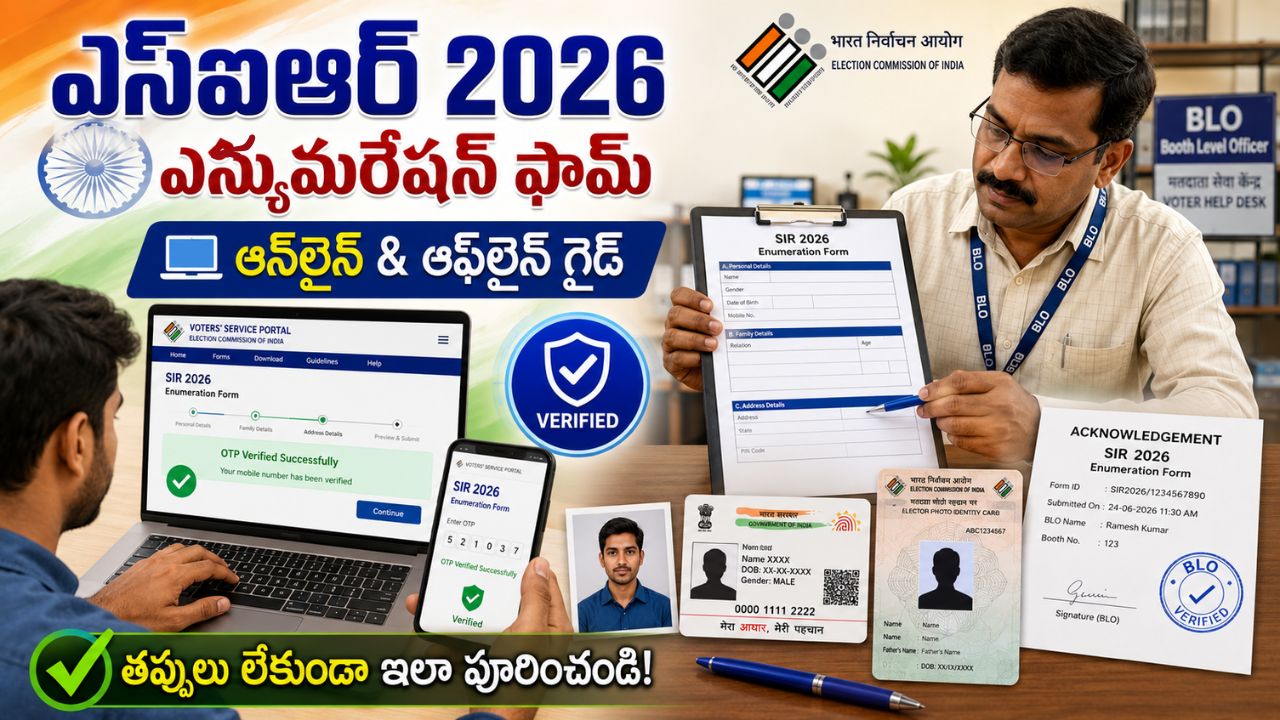 SIR 2026 Enumeration Form