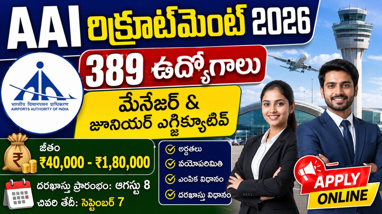AAI Recruitment 2026